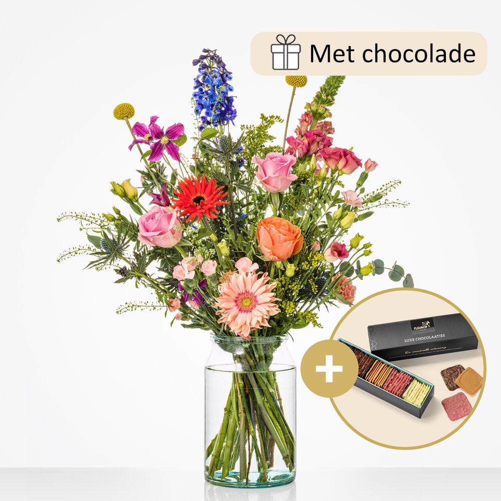 Specially for you bouquet (gift set with chocolate)