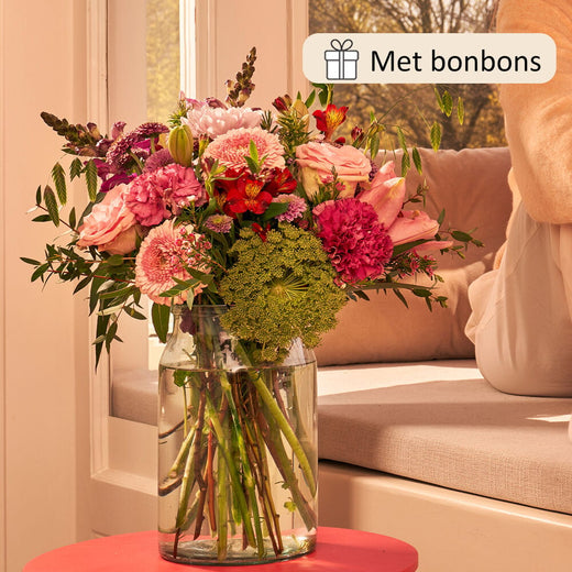 Sweet gesture bouquet (gift set with chocolate)