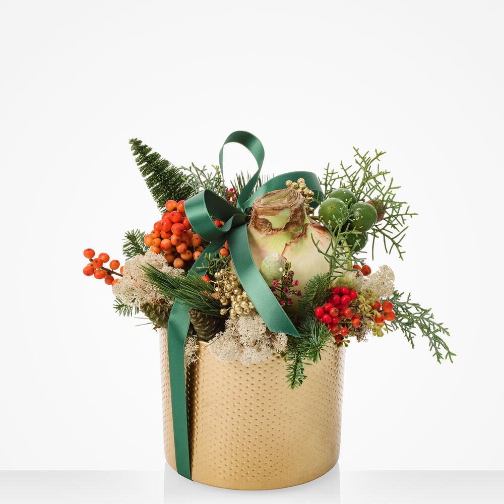 Feestelijk kerststuk