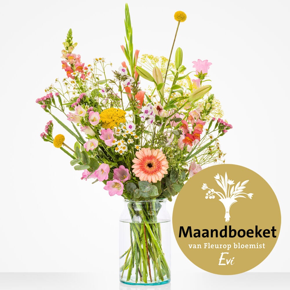 Monthly bouquet of July