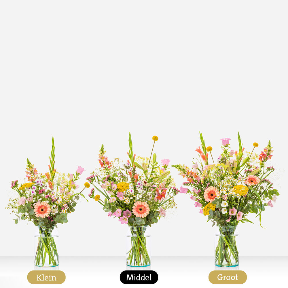 Monthly bouquet of July