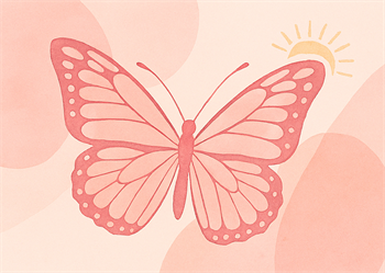 Mother's Day butterfly